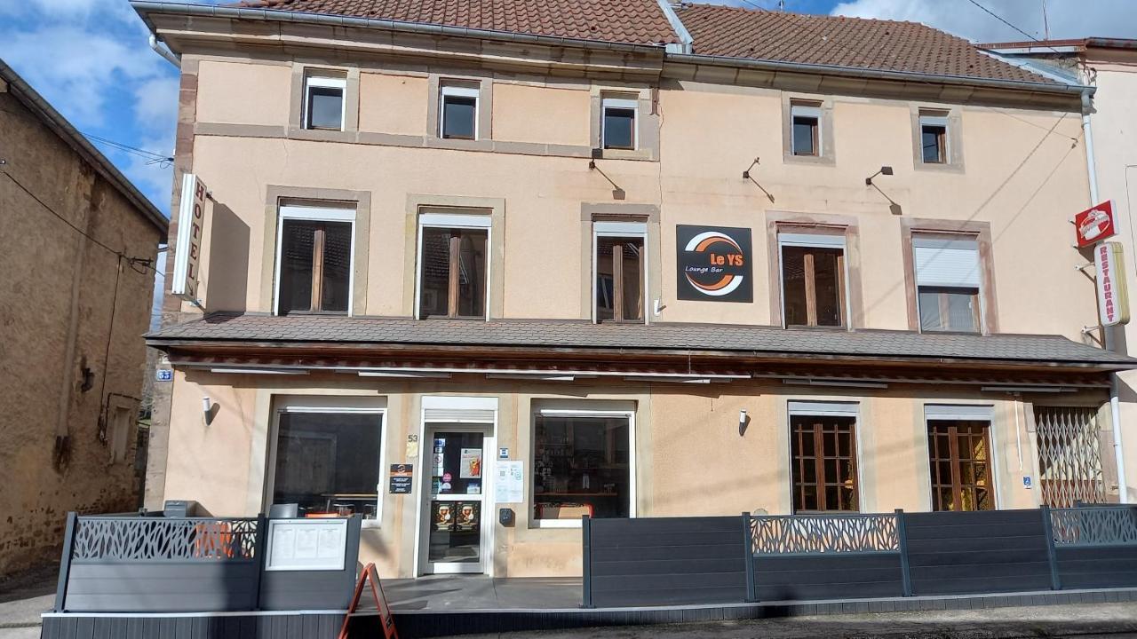 Le Ys Lounge Bar Hotel Badonviller Exterior photo